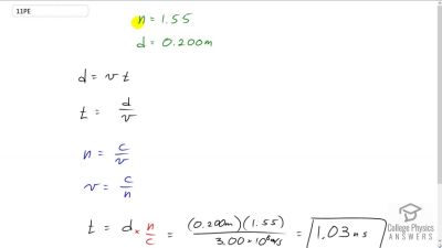 OpenStax College Physics Answers, Chapter 25, Problem 11 video poster image.