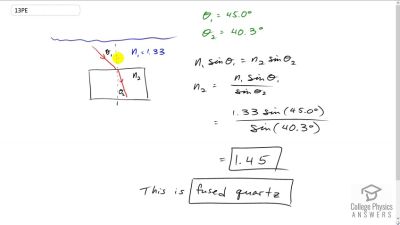 OpenStax College Physics Answers, Chapter 25, Problem 13 video poster image.