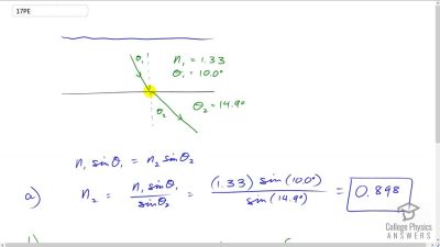 OpenStax College Physics Answers, Chapter 25, Problem 17 video poster image.