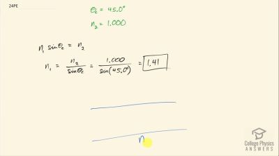 OpenStax College Physics Answers, Chapter 25, Problem 24 video poster image.