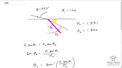 OpenStax College Physics Answers, Chapter 25, Problem 29 video poster image.