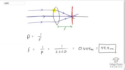 OpenStax College Physics Answers, Chapter 25, Problem 43 video poster image.
