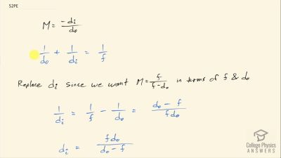 OpenStax College Physics Answers, Chapter 25, Problem 52 video poster image.