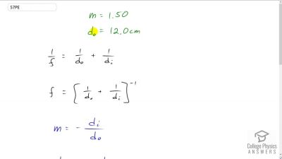 OpenStax College Physics Answers, Chapter 25, Problem 57 video poster image.