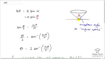 OpenStax College Physics Answers, Chapter 26, Problem 29 video poster image.