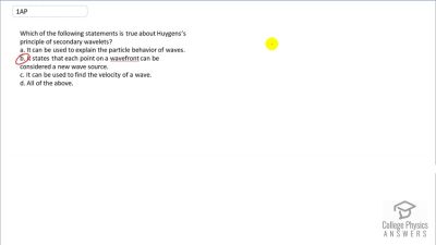 OpenStax College Physics Answers, Chapter 27, Problem 1 video poster image.
