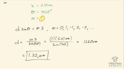 OpenStax College Physics Answers, Chapter 27, Problem 8 video poster image.