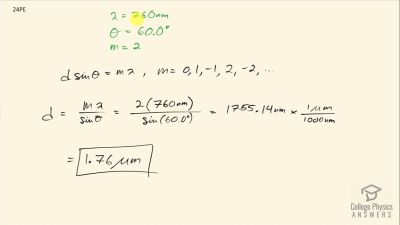 OpenStax College Physics Answers, Chapter 27, Problem 24 video poster image.