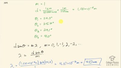OpenStax College Physics Answers, Chapter 27, Problem 26 video poster image.