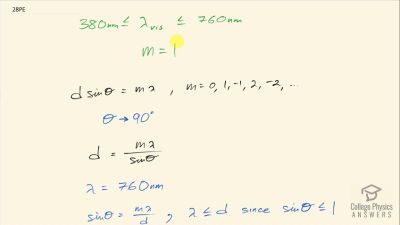 OpenStax College Physics Answers, Chapter 27, Problem 28 video poster image.