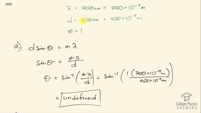 OpenStax College Physics Answers, Chapter 27, Problem 40 video poster image.