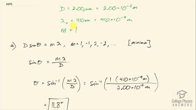 OpenStax College Physics Answers, Chapter 27, Problem 44 video poster image.
