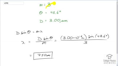 OpenStax College Physics Answers, Chapter 27, Problem 47 video poster image.