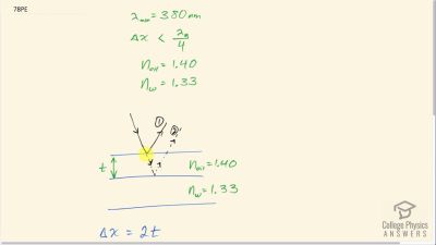 OpenStax College Physics Answers, Chapter 27, Problem 78 video poster image.