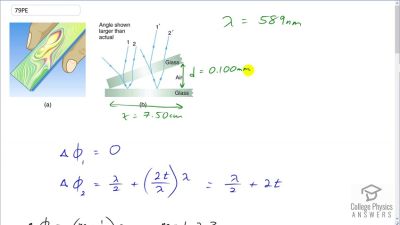 OpenStax College Physics Answers, Chapter 27, Problem 79 video poster image.