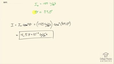 OpenStax College Physics Answers, Chapter 27, Problem 86 video poster image.