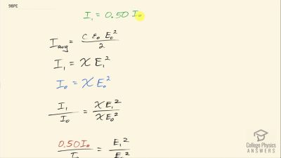 OpenStax College Physics Answers, Chapter 27, Problem 98 video poster image.