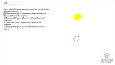 OpenStax College Physics Answers, Chapter 28, Problem 1 video poster image.