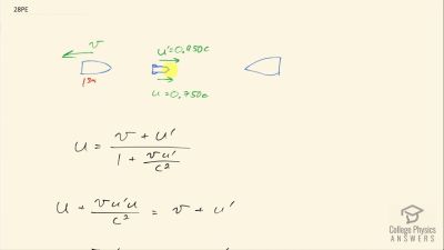 Chapter 28: Special Relativity | OpenStax College Physics Answers