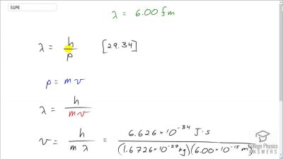 OpenStax College Physics Answers, Chapter 29, Problem 51 video poster image.