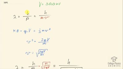 OpenStax College Physics Answers, Chapter 29, Problem 56 video poster image.