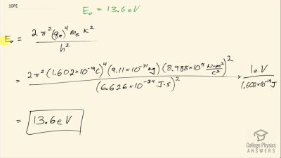 OpenStax College Physics Answers, Chapter 30, Problem 10 video poster image.