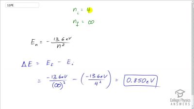 OpenStax College Physics Answers, Chapter 30, Problem 11 video poster image.