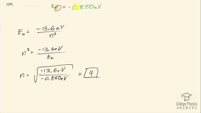OpenStax College Physics Answers, Chapter 30, Problem 12 video poster image.