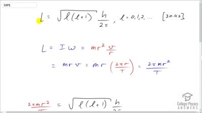 OpenStax College Physics Answers, Chapter 30, Problem 59 video poster image.