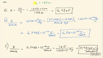 OpenStax College Physics Answers, Chapter 30, Problem 64 video poster image.