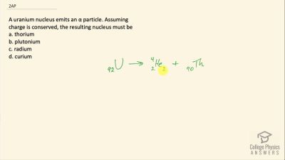 OpenStax College Physics Answers, Chapter 31, Problem 2 video poster image.