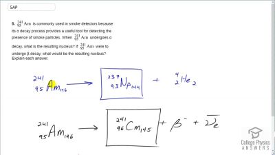OpenStax College Physics Answers, Chapter 31, Problem 5 video poster image.