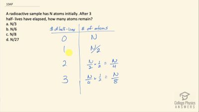 OpenStax College Physics Answers, Chapter 31, Problem 10 video poster image.