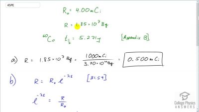 OpenStax College Physics Answers, Chapter 31, Problem 45 video poster image.