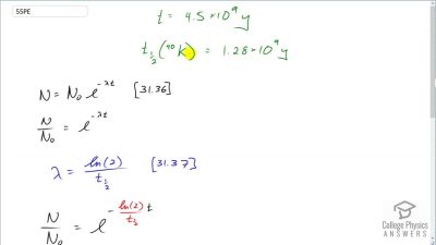 OpenStax College Physics Answers, Chapter 31, Problem 55 video poster image.