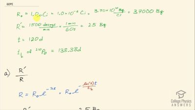 OpenStax College Physics Answers, Chapter 31, Problem 60 video poster image.