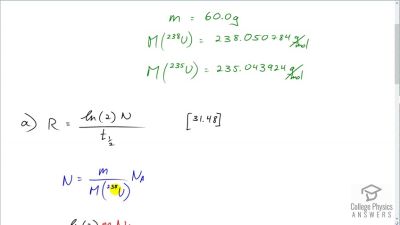 OpenStax College Physics Answers, Chapter 31, Problem 61 video poster image.