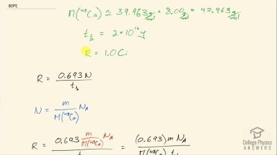 OpenStax College Physics Answers, Chapter 31, Problem 80 video poster image.