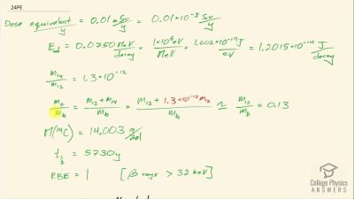 OpenStax College Physics Answers, Chapter 32, Problem 24 video poster image.