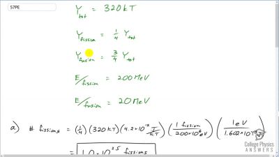OpenStax College Physics Answers, Chapter 32, Problem 57 video poster image.