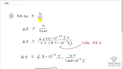 OpenStax College Physics Answers, Chapter 33, Problem 19 video poster image.