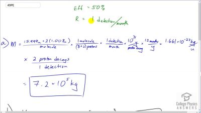 OpenStax College Physics Answers, Chapter 33, Problem 49 video poster image.